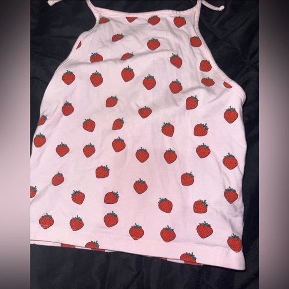 Strawberry Shortcake Crop Top - Picture 2 of 4